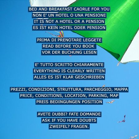 B&B Caorle For You Εξωτερικό φωτογραφία